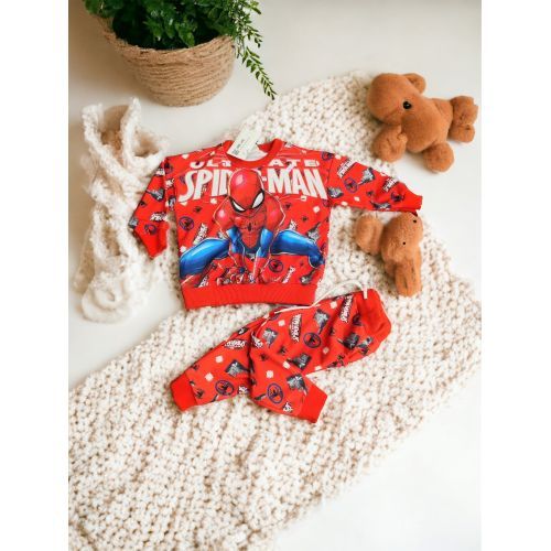 Dijital Karakter Baskili Cepli Takimlar (Spiderman)