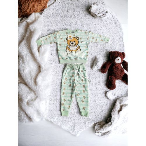 Dijital Karakter Baskili Cepli Takimlar (Moschino)