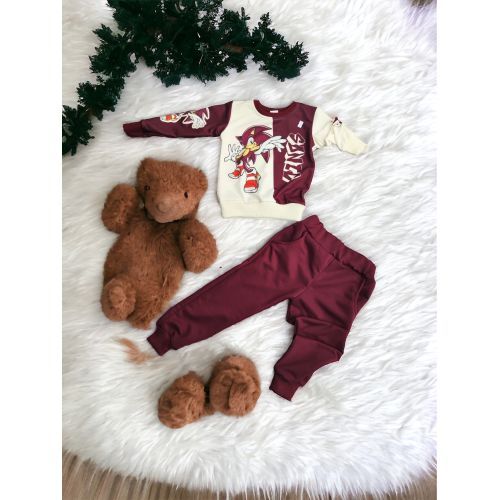 Dijital Karakter Baskili Cepli Takimlar (Sonic )