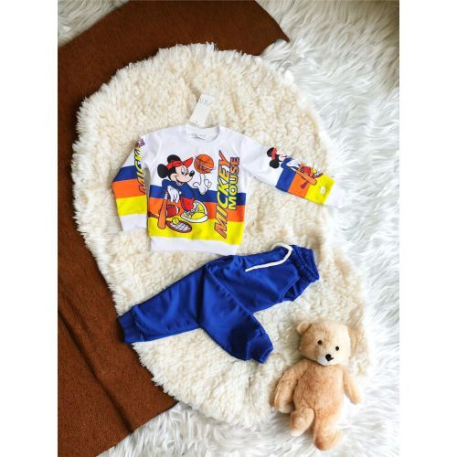 Dijital Karakter Baskili Cepli Takimlar (Mickey)