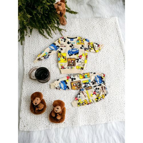 Dijital Karakter Baskili Cepsiz Takimlar (Mickey )