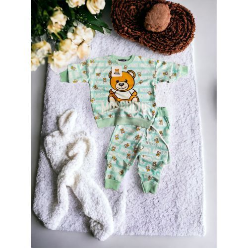 Dijital Karakter Baskili Cepli Takimlar (Moschino)