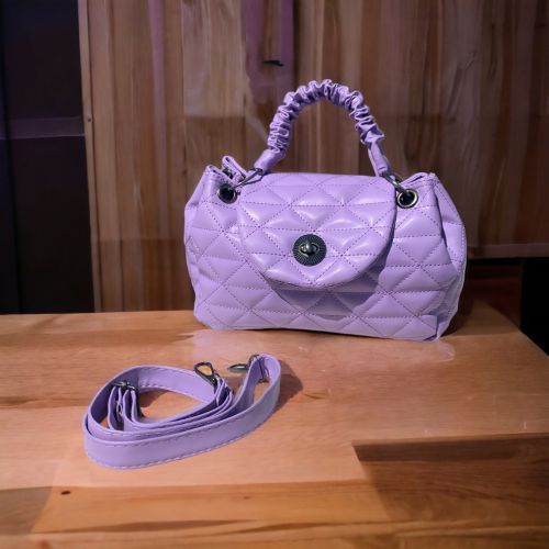 Baklava Desenli Büzgürlü Tutamaç Detaylı El...