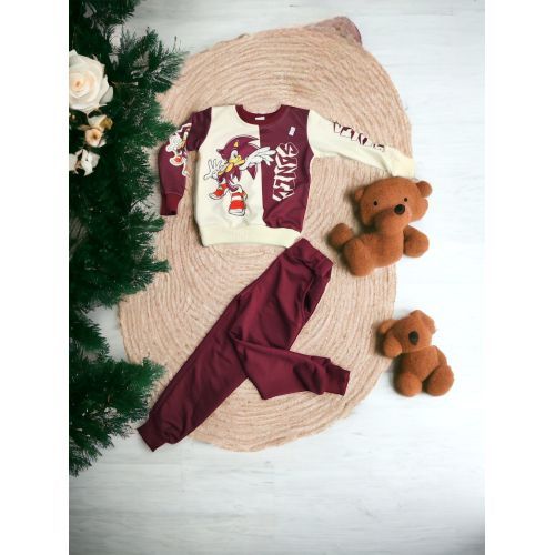 Dijital Karakter Baskili Cepli Takimlar (Sonic )