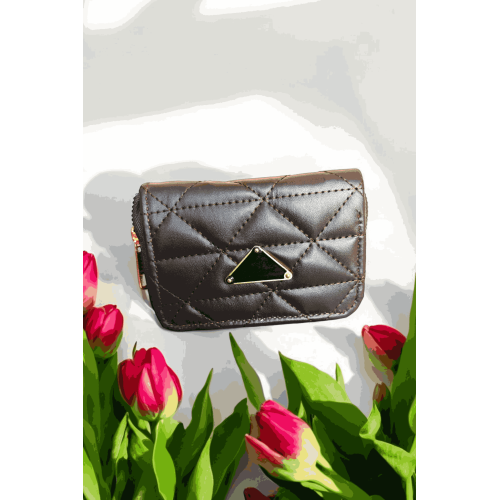 Baklava Desenli Kücük Boy Cüzdan