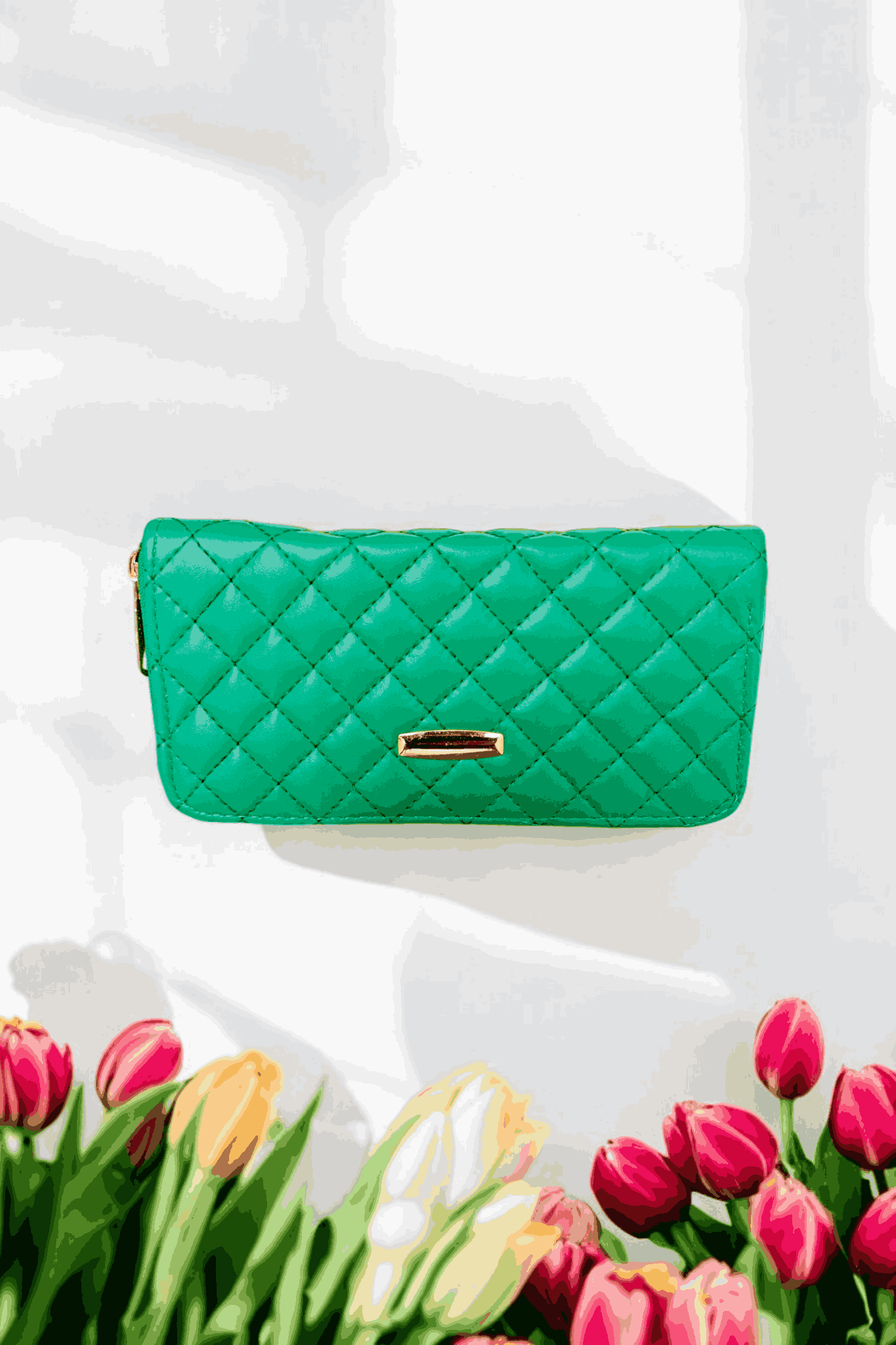 Baklava Desenli Büyük Boy Cüzdan