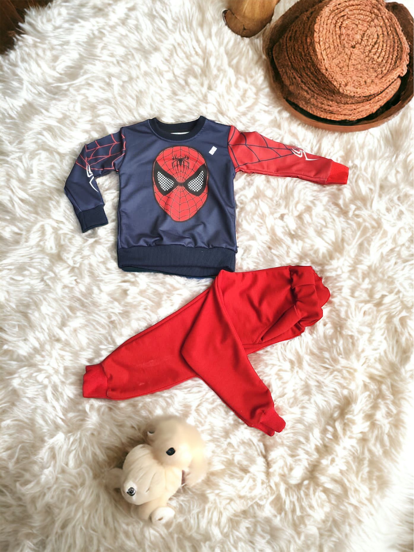 Dijital Karakter Baskili Cepli Takimlar (Spiderman )